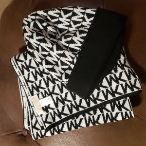 Scarf and beanie set